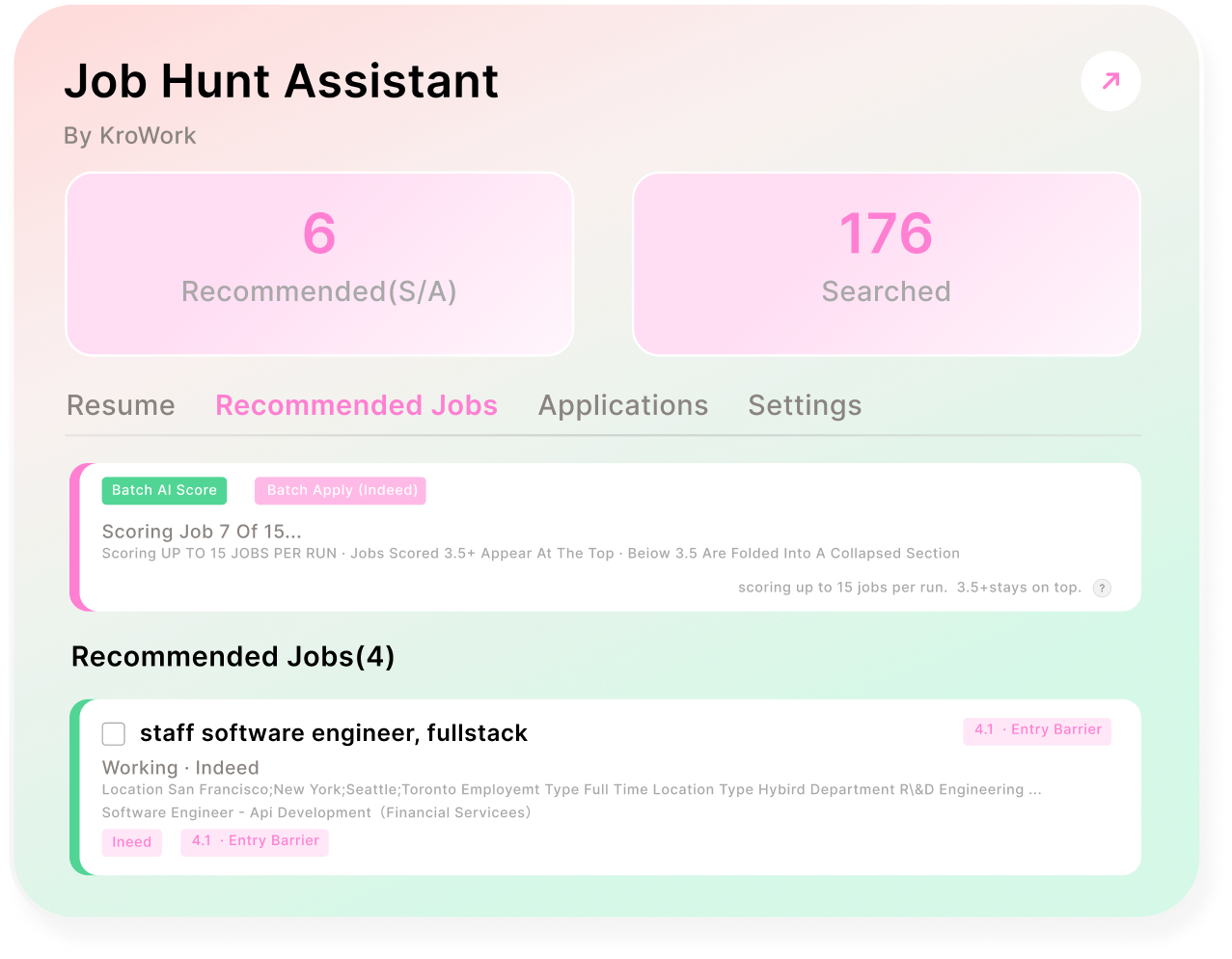 Job Hunt Assistant